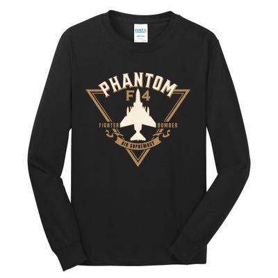 F4 Phantom II Naval Fighter Bomber Jet Interceptor Aircraft Tall Long Sleeve T-Shirt