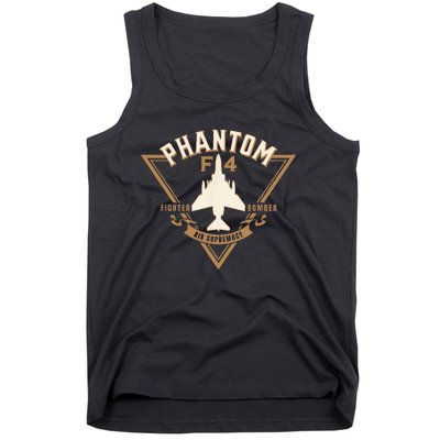 F4 Phantom II Naval Fighter Bomber Jet Interceptor Aircraft Tank Top