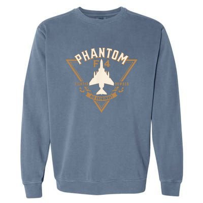 F4 Phantom II Naval Fighter Bomber Jet Interceptor Aircraft Garment-Dyed Sweatshirt