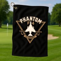 F4 Phantom II Naval Fighter Bomber Jet Interceptor Aircraft Golf Towel