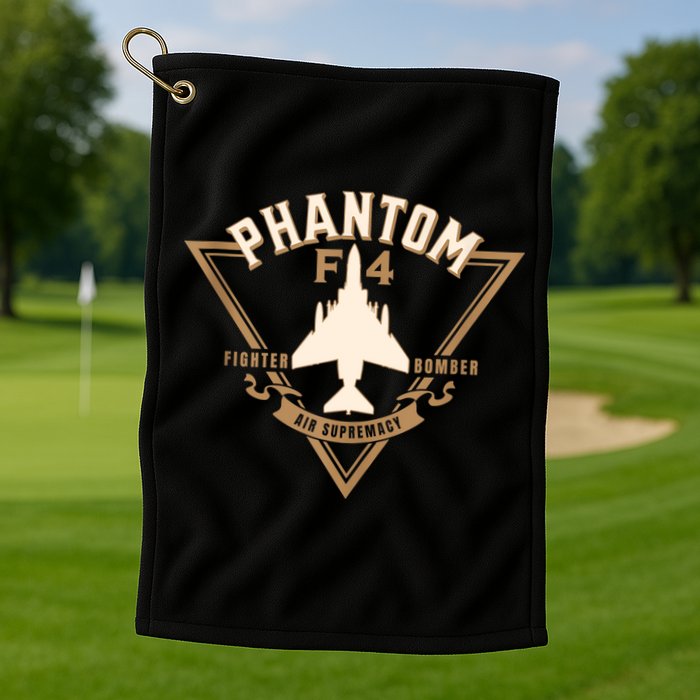 F4 Phantom II Naval Fighter Bomber Jet Interceptor Aircraft Golf Towel
