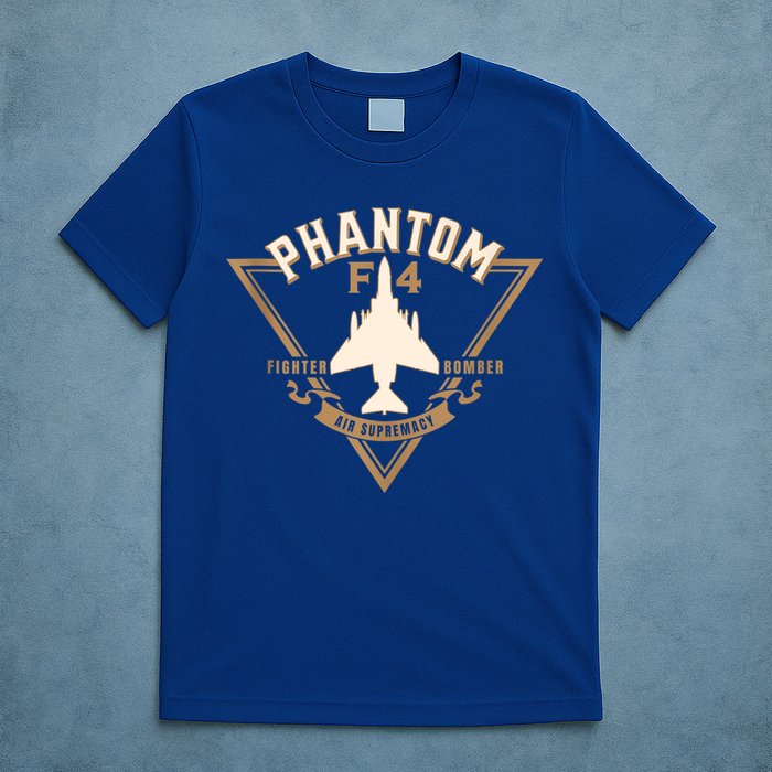 F4 Phantom II Naval Fighter Bomber Jet Interceptor Aircraft T-Shirt