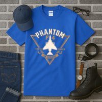 F4 Phantom II Naval Fighter Bomber Jet Interceptor Aircraft Tall T-Shirt