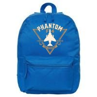 F4 Phantom II Naval Fighter Bomber Jet Interceptor Aircraft 16 in Basic Backpack