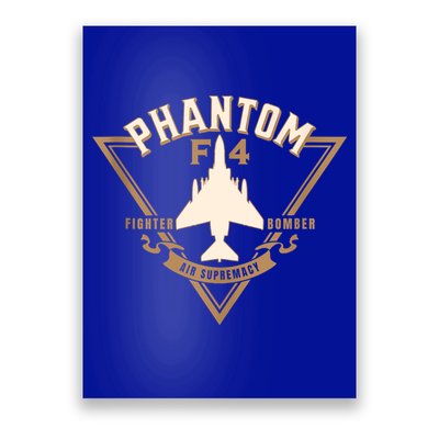 F4 Phantom II Naval Fighter Bomber Jet Interceptor Aircraft Poster