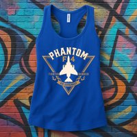 F4 Phantom II Naval Fighter Bomber Jet Interceptor Aircraft Womens Tank Top