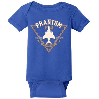 F4 Phantom II Naval Fighter Bomber Jet Interceptor Aircraft Baby Bodysuit