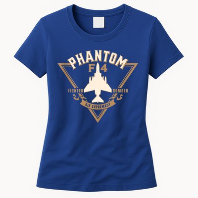 F4 Phantom II Naval Fighter Bomber Jet Interceptor Aircraft Womens T-Shirt
