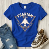 F4 Phantom II Naval Fighter Bomber Jet Interceptor Aircraft Womens T-Shirt