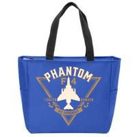 F4 Phantom II Naval Fighter Bomber Jet Interceptor Aircraft Zip Tote Bag