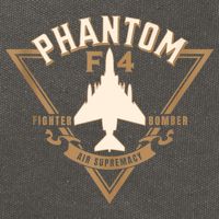 F4 Phantom II Naval Fighter Bomber Jet Interceptor Aircraft Cotton Canvas Backpack