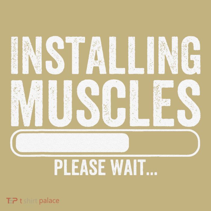 Funny Panda Installing Muscles Please Wait Gym Fitness Sustainable Beanie