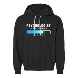 Future Psychologist In Progress Psychology Graduation Garment-Dyed Fleece Hoodie