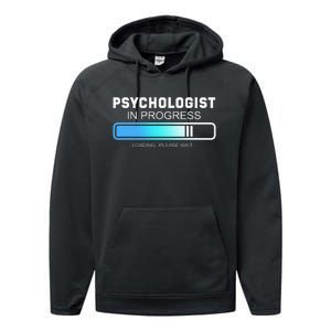 Future Psychologist In Progress Psychology Graduation Performance Fleece Hoodie