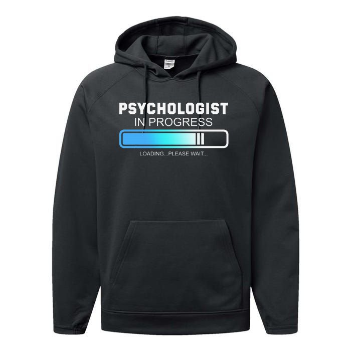 Future Psychologist In Progress Psychology Graduation Performance Fleece Hoodie