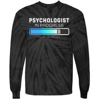 Future Psychologist In Progress Psychology Graduation Tie-Dye Long Sleeve Shirt