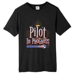 Future Pilot In Progress Great Gift Tall Fusion ChromaSoft Performance T-Shirt