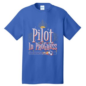 Future Pilot In Progress Great Gift Tall T-Shirt