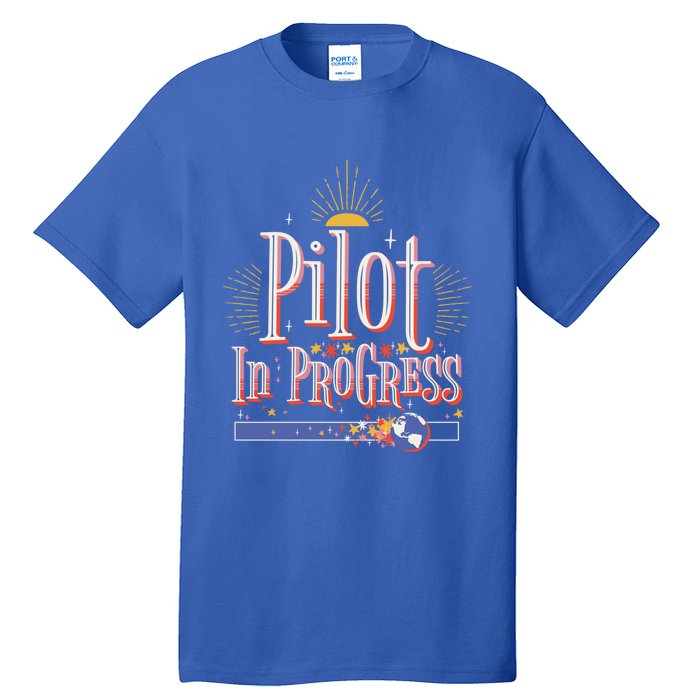 Future Pilot In Progress Great Gift Tall T-Shirt