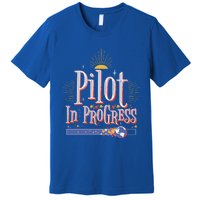 Future Pilot In Progress Great Gift Premium T-Shirt