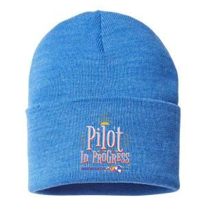 Future Pilot In Progress Great Gift Sustainable Knit Beanie