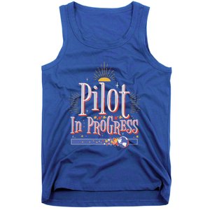 Future Pilot In Progress Great Gift Tank Top