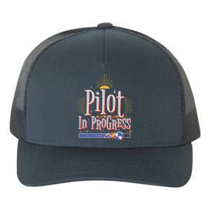 Future Pilot In Progress Great Gift Yupoong Adult 5-Panel Trucker Hat