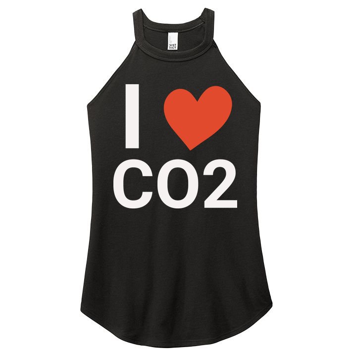 Funny Politically Incorrect Climate Hoax Women's Perfect Tri Rocker Tank