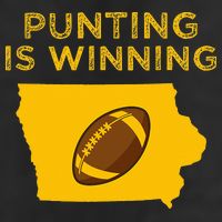 funny punting is winning iowa I cheer For The Punter Cool Comfort Performance Bucket Hat