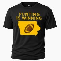 funny punting is winning iowa I cheer For The Punter Performance Shirt