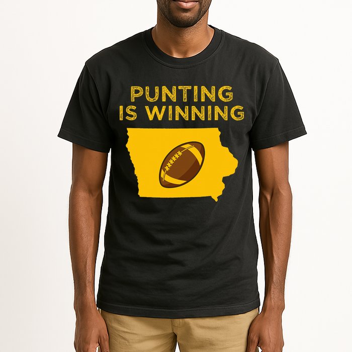 funny punting is winning iowa I cheer For The Punter Tall T-Shirt