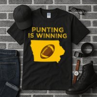 funny punting is winning iowa I cheer For The Punter Tall T-Shirt