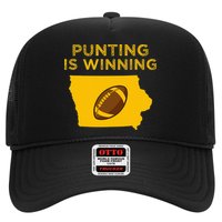 funny punting is winning iowa I cheer For The Punter Hat