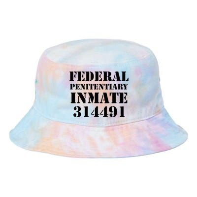 Federal Penitentiary Inmate Funny Halloween Prisoner Costume Tie Dye Newport Bucket Hat