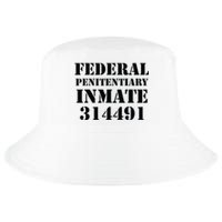 Federal Penitentiary Inmate Funny Halloween Prisoner Costume Cool Comfort Performance Bucket Hat