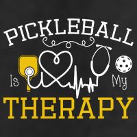 Funny Pickleball Is My Therapy Pickleball Player Humor Adult Drive Performance Visor
