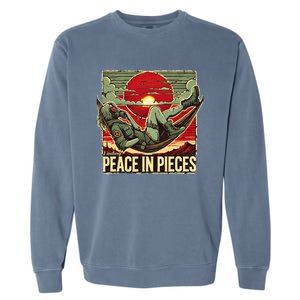 Finding Peace In Pieces Garment-Dyed Sweatshirt