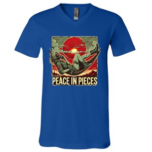 Finding Peace In Pieces V-Neck T-Shirt