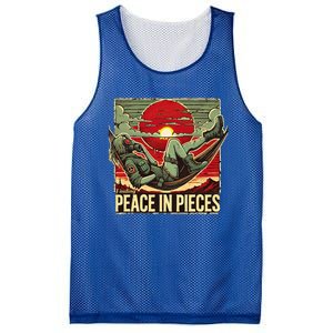 Finding Peace In Pieces Mesh Reversible Basketball Jersey Tank