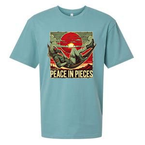 Finding Peace In Pieces Sueded Cloud Jersey T-Shirt