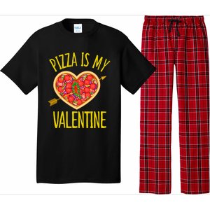 Funny Pizza Is My Valentine's Day Food Lover Cute Graphics Meaningful Gift Pajama Set