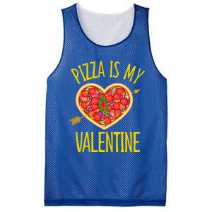 Funny Pizza Is My Valentine's Day Food Lover Cute Graphics Meaningful Gift Mesh Reversible Basketball Jersey Tank