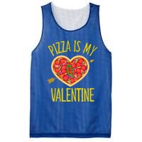 Funny Pizza Is My Valentine's Day Food Lover Cute Graphics Meaningful Gift Mesh Reversible Basketball Jersey Tank