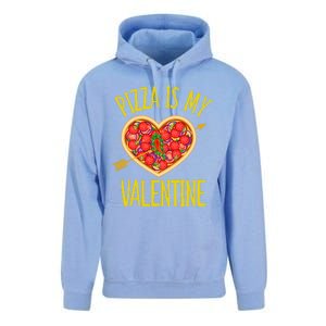 Funny Pizza Is My Valentine's Day Food Lover Cute Graphics Meaningful Gift Unisex Surf Hoodie