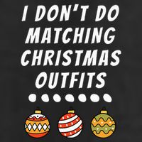 Family Party I DonT Do Matching Christmas Ornaments Cool Comfort Performance Bucket Hat