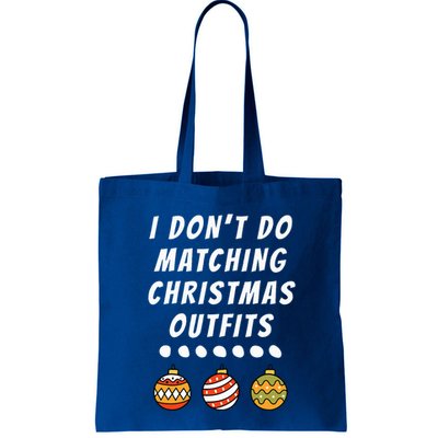Family Party I DonT Do Matching Christmas Ornaments Bag