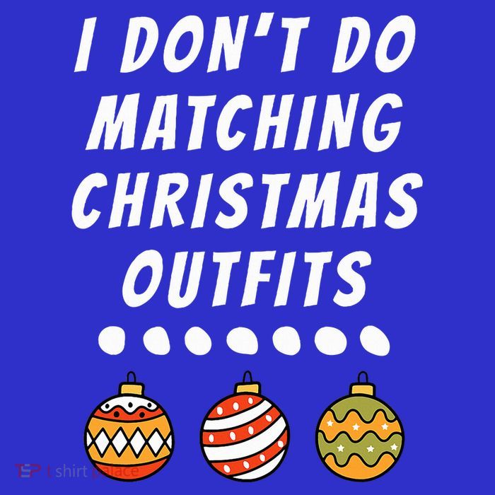 Family Party I DonT Do Matching Christmas Ornaments Baby Bodysuit