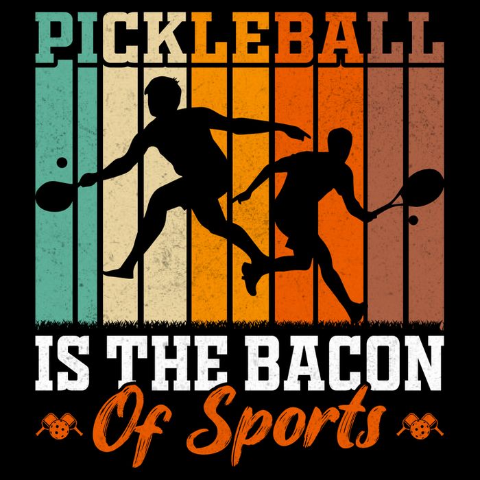 Funny Pickleball Is The Bacon Of Sports 16 in Basic Backpack