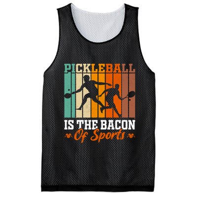 Funny Pickleball Is The Bacon Of Sports Mesh Reversible Basketball Jersey Tank