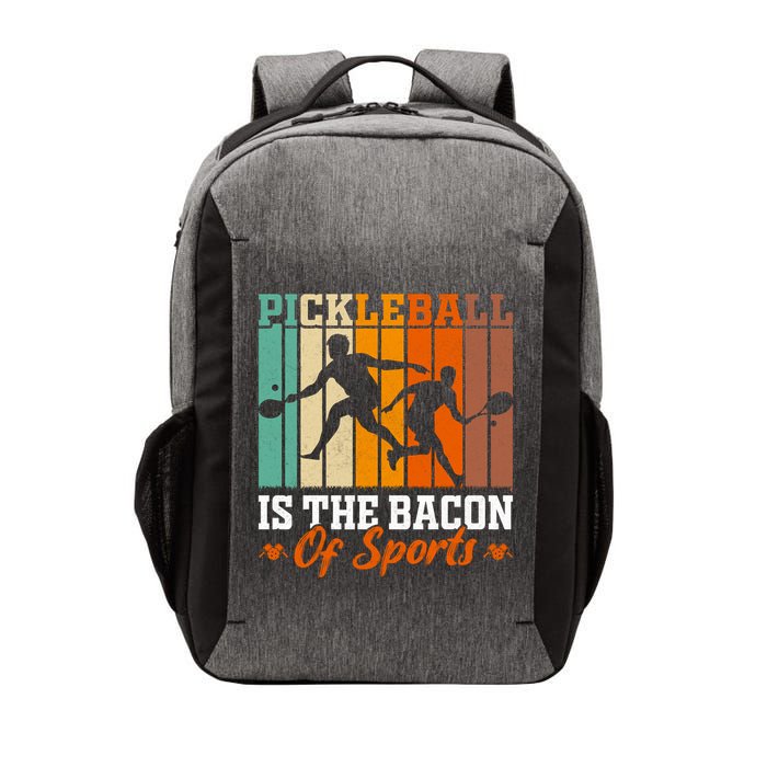 Funny Pickleball Is The Bacon Of Sports Vector Backpack